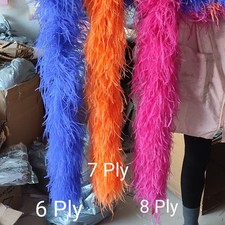 Sciarpa scialle in piuma di