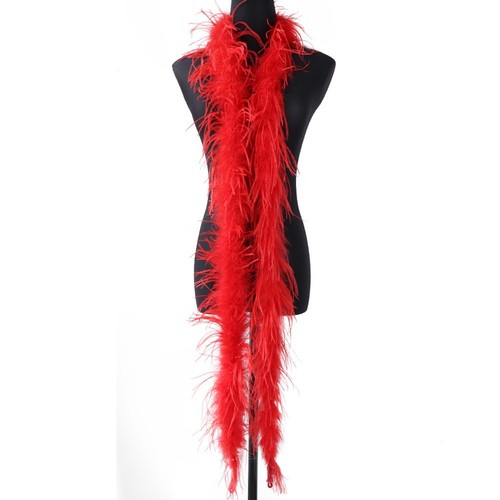 Sciarpa piuma struzzo 2m - sciarpa,