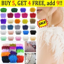 Bordo Frange Piuma di Struzzo