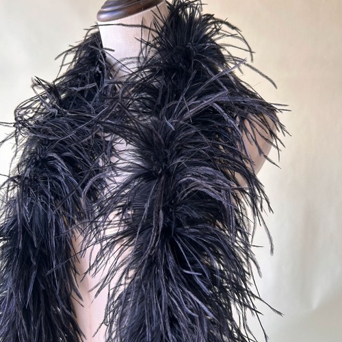 Boa piume struzzo fluffy - struzzo,