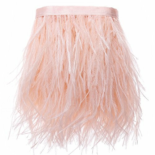 Orlo con frange piume - con,